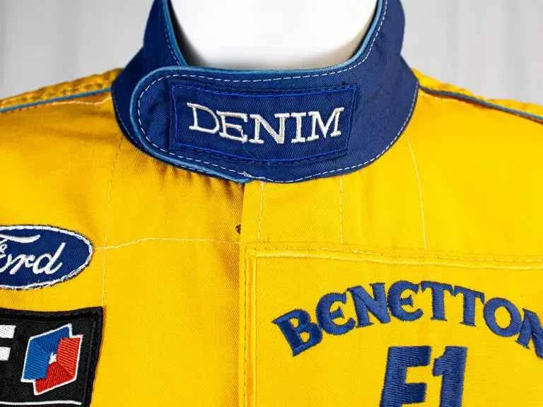 Michael Schumacher 1991 F1 Team Embroidery Replica Race Suit