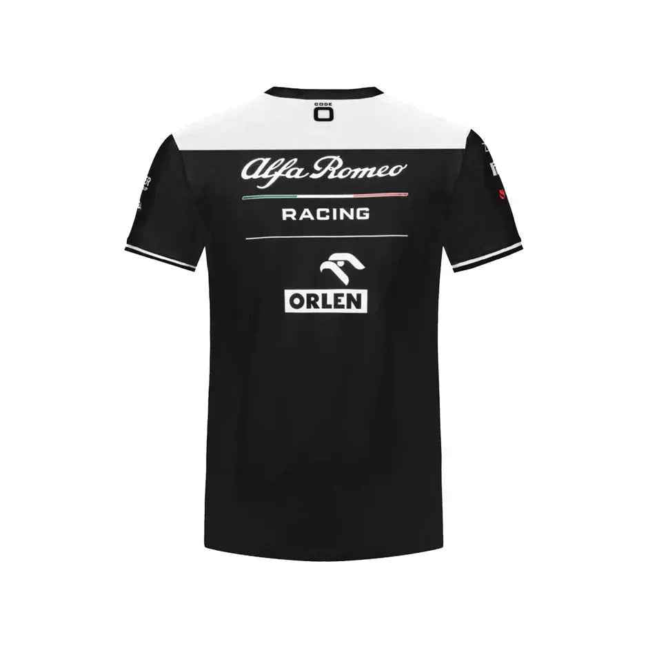 ALFA ROMEO RACING F1 2022 MEN'S TEAM T-SHIRT BLACK