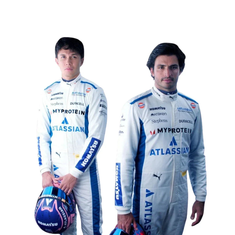 2025 Carlos Sainz Williams F1 Race Suit - Fine Racewears