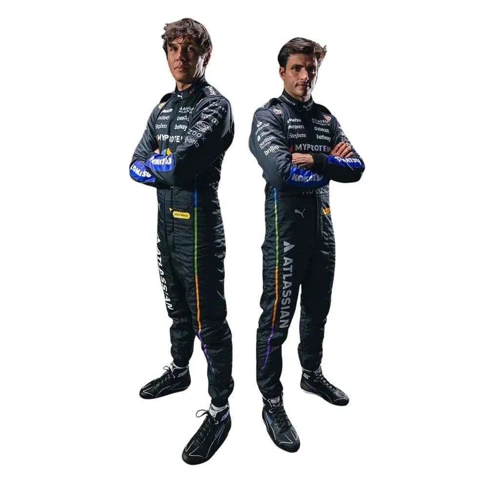 Alexander Albon 2025 Las Vegas GP Williams F1 Racing Suit