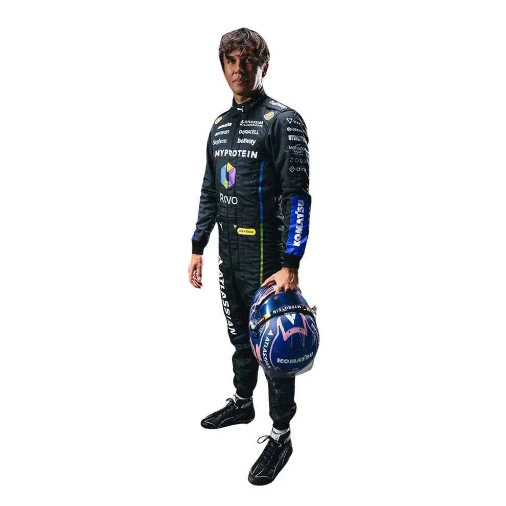Alexander Albon 2025 Las Vegas GP Williams F1 Racing Suit