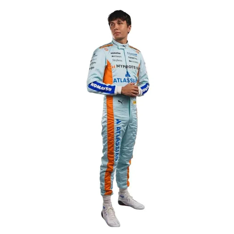 Alexander Albon 2025 São Paulo GP Williams F1 Racing Suit