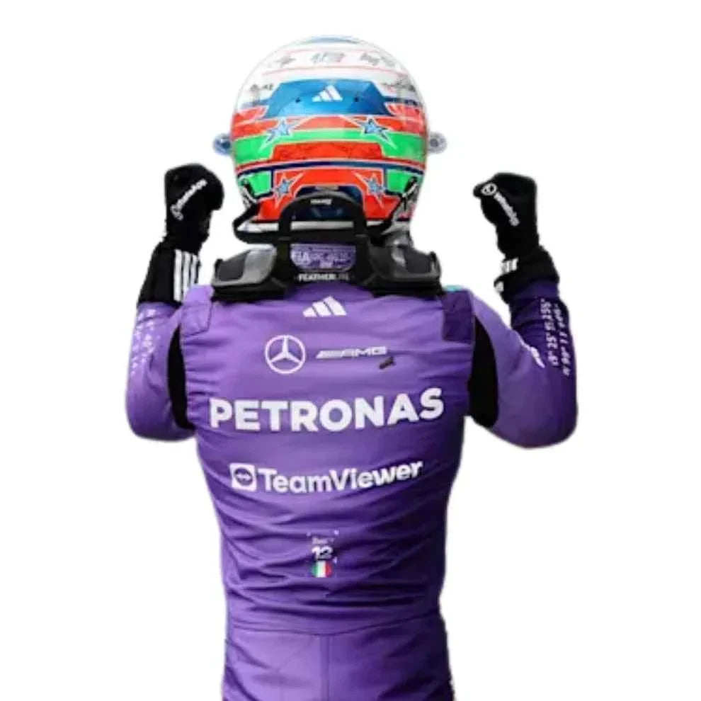 2026 F1 Racing Costume Worn by George Russell & Andrea Kimi Antonelli – Miami GP Mercedes | Fine Racegear