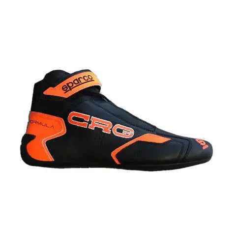 CRG Orange Sparco Go Kart Racing Shoes