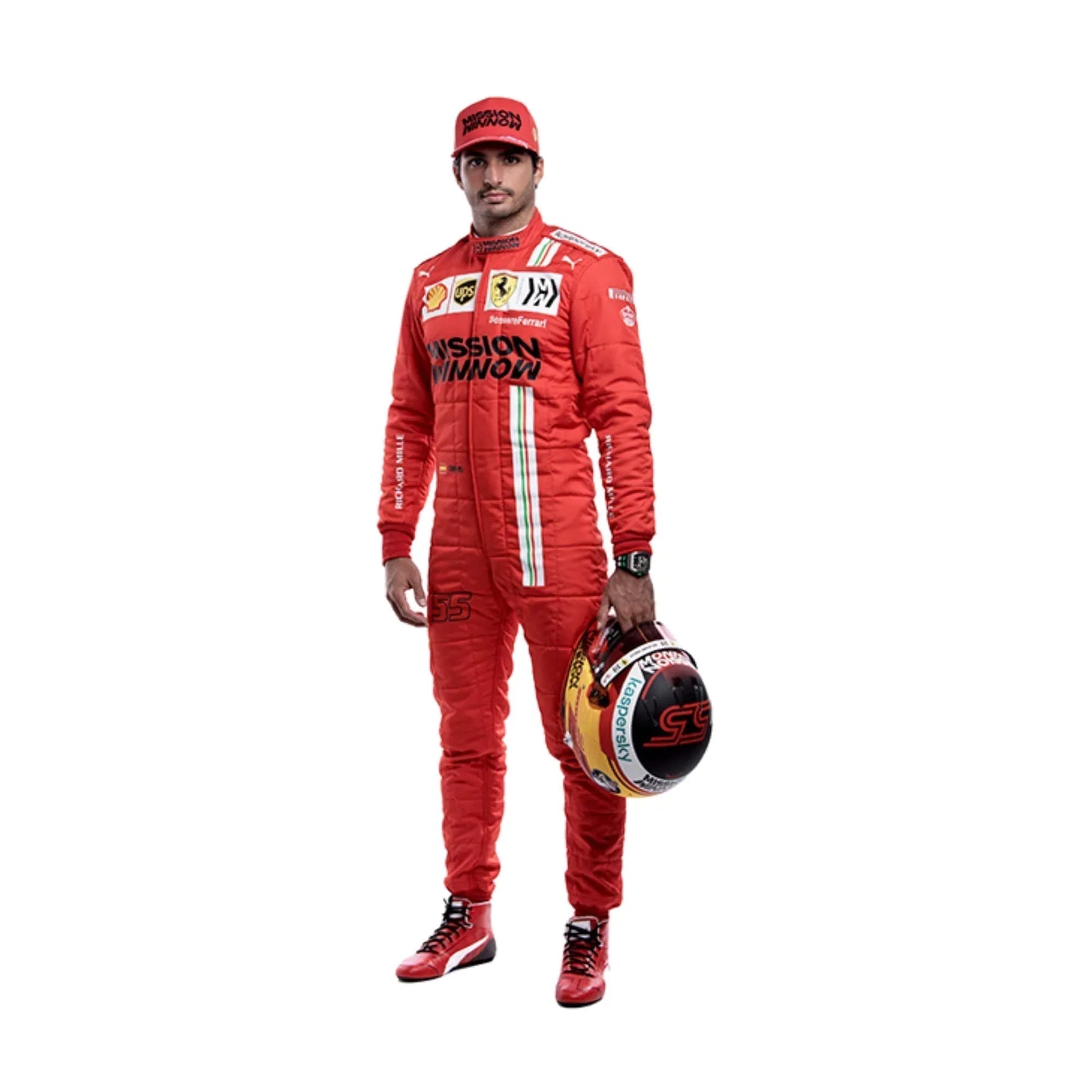 2021 Carlos Sainz F1 Racing Suit | Fine Racegear - Fine Racewears