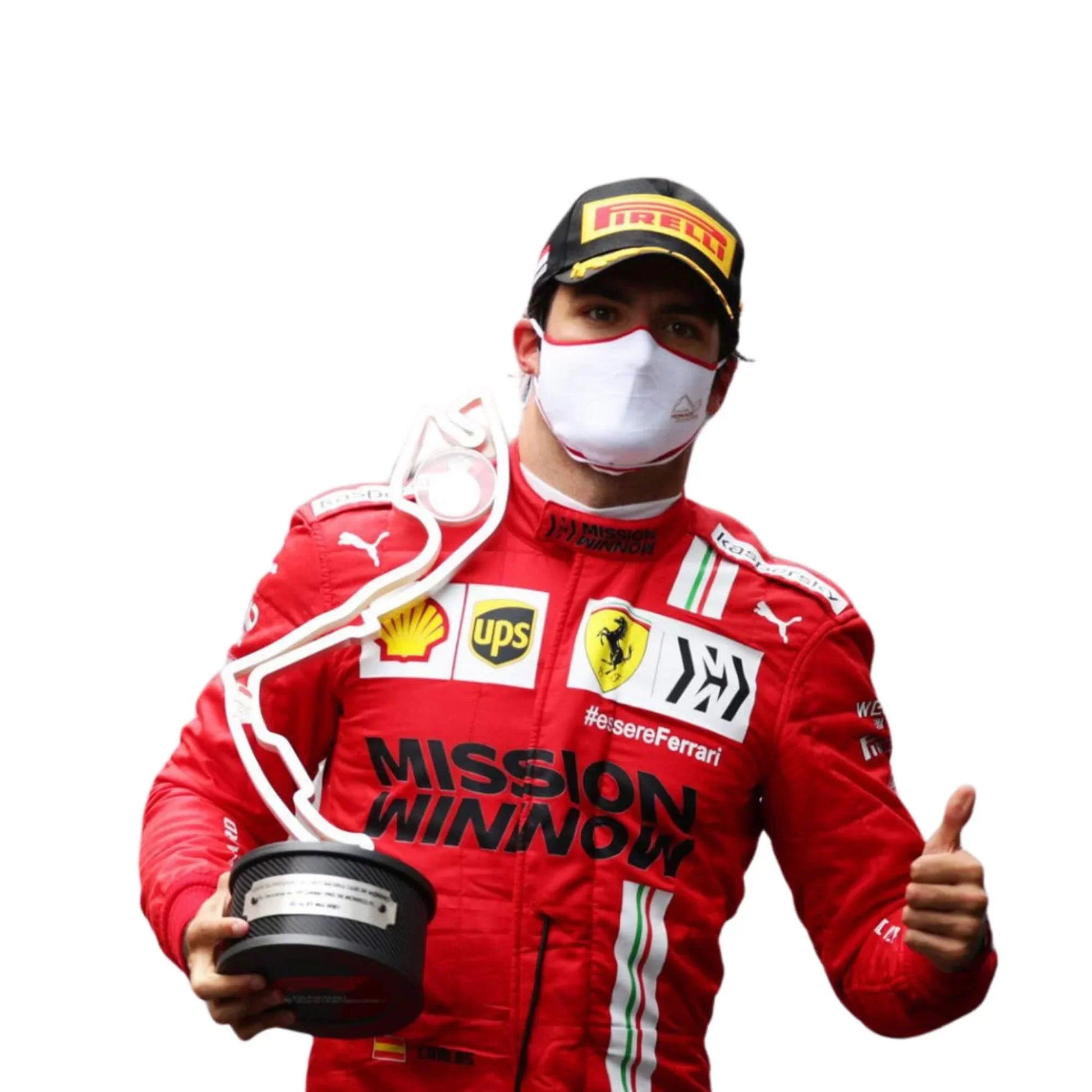 2021 Carlos Sainz F1 Racing Suit | Fine Racegear - Fine Racewears