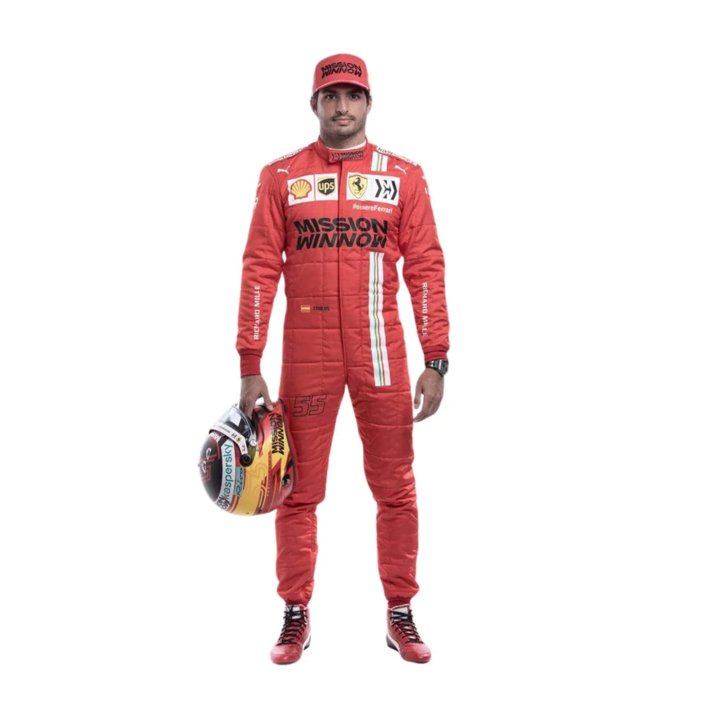 2021 Carlos Sainz F1 Racing Suit | Fine Racegear - Fine Racewears