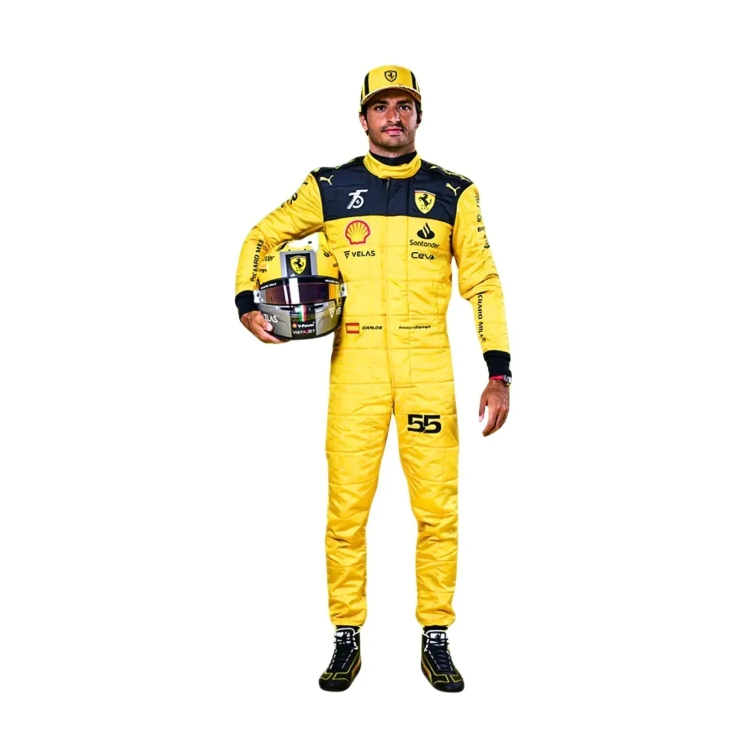 2022 Carlos Sainz 75th Anniversary F1 Racing Suit | Fine Racegear - Fine Racewears