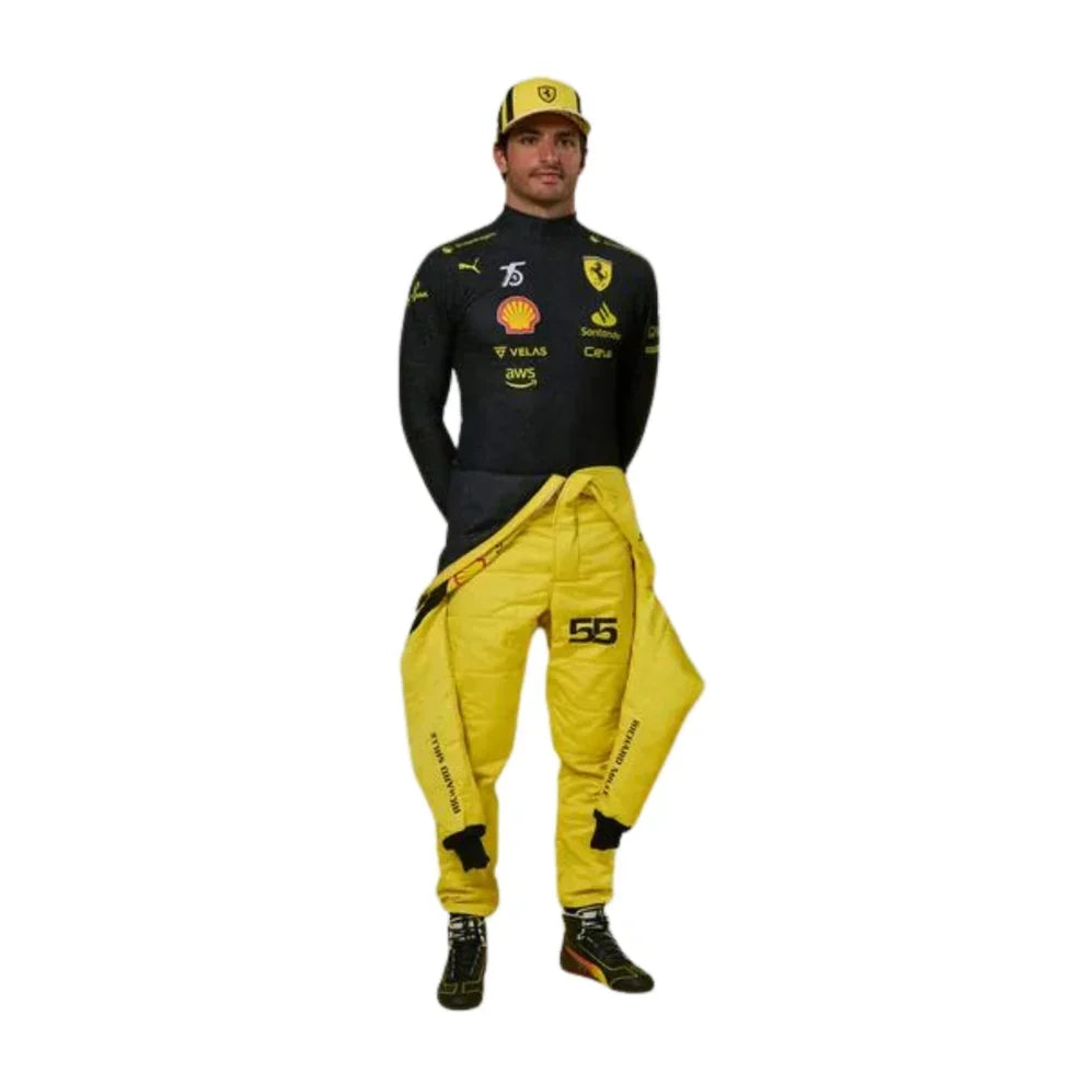 Carlos Sainz Ferrari's 75th anniversary F1 Suit Special Edition - Fine Racewears