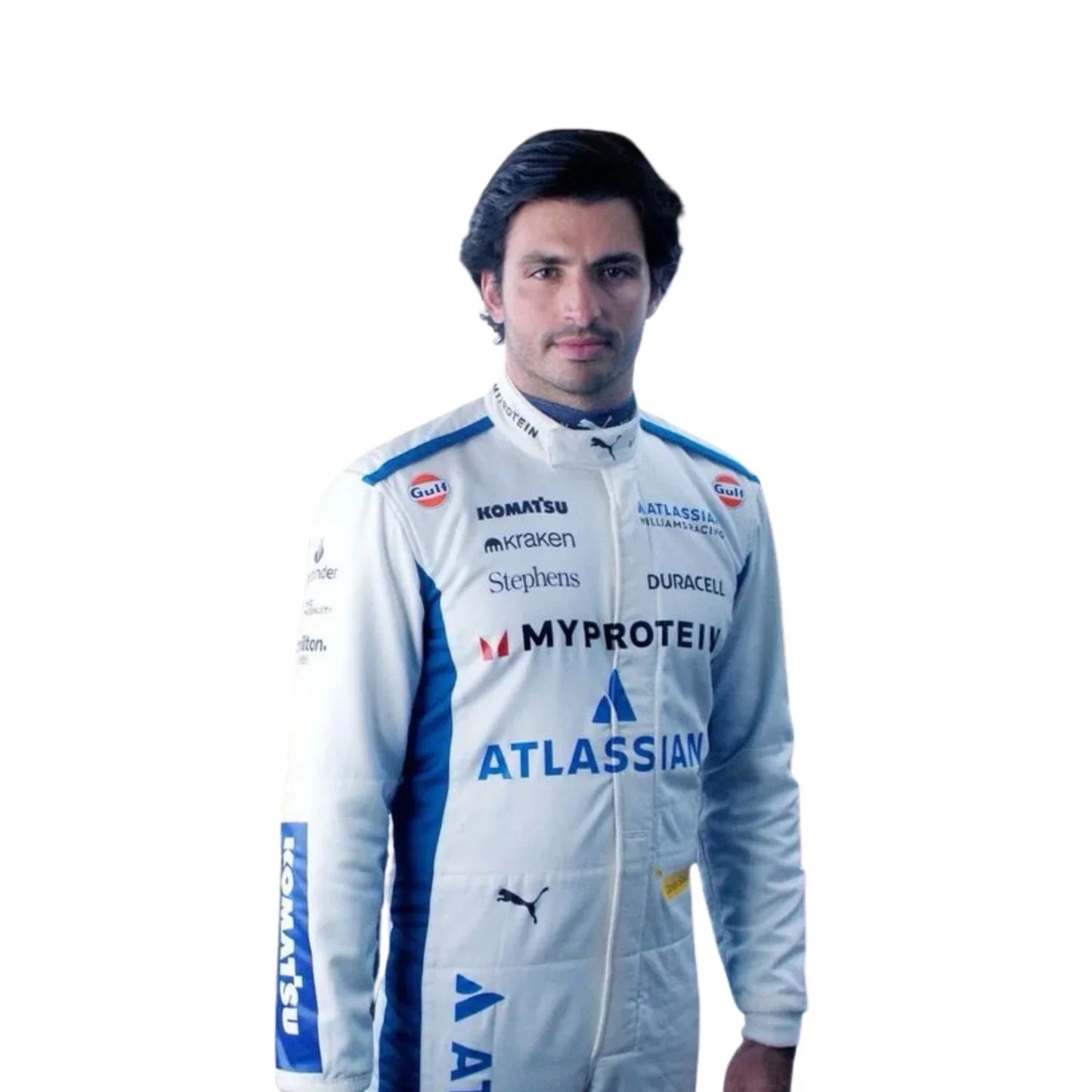 Carlos Sainz 2025 Williams F1 Inspired Race Suit | Fine Racegear - Fine Racewears