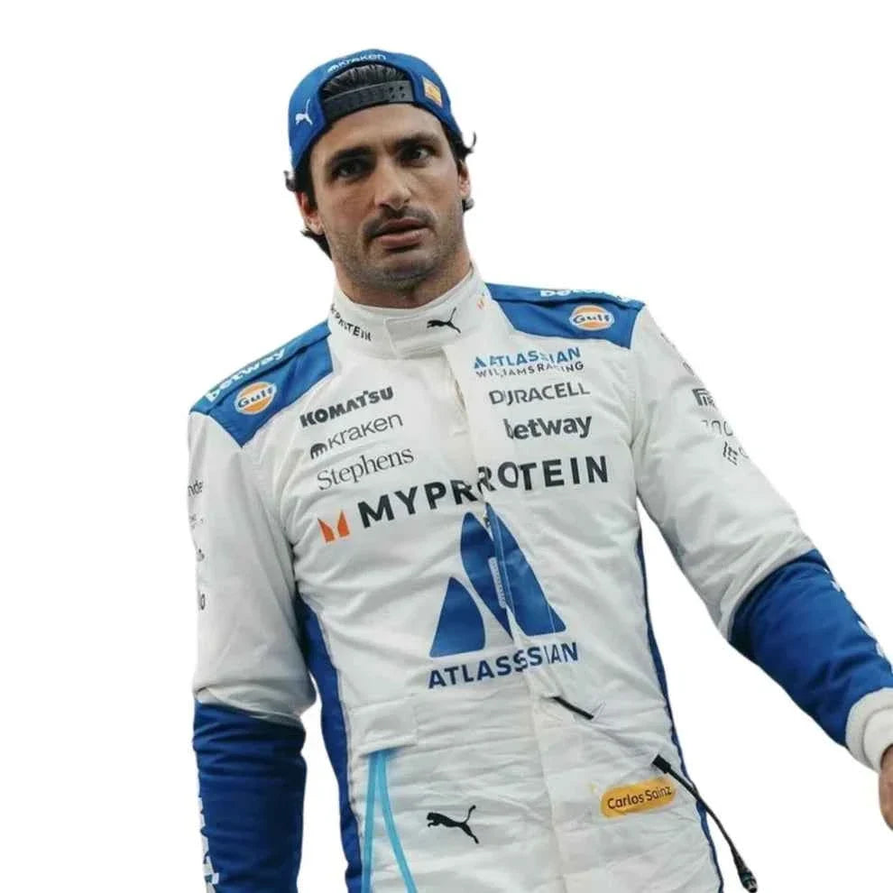 Carlos Sainz 2025 United States GP Williams F1 Racing Suit