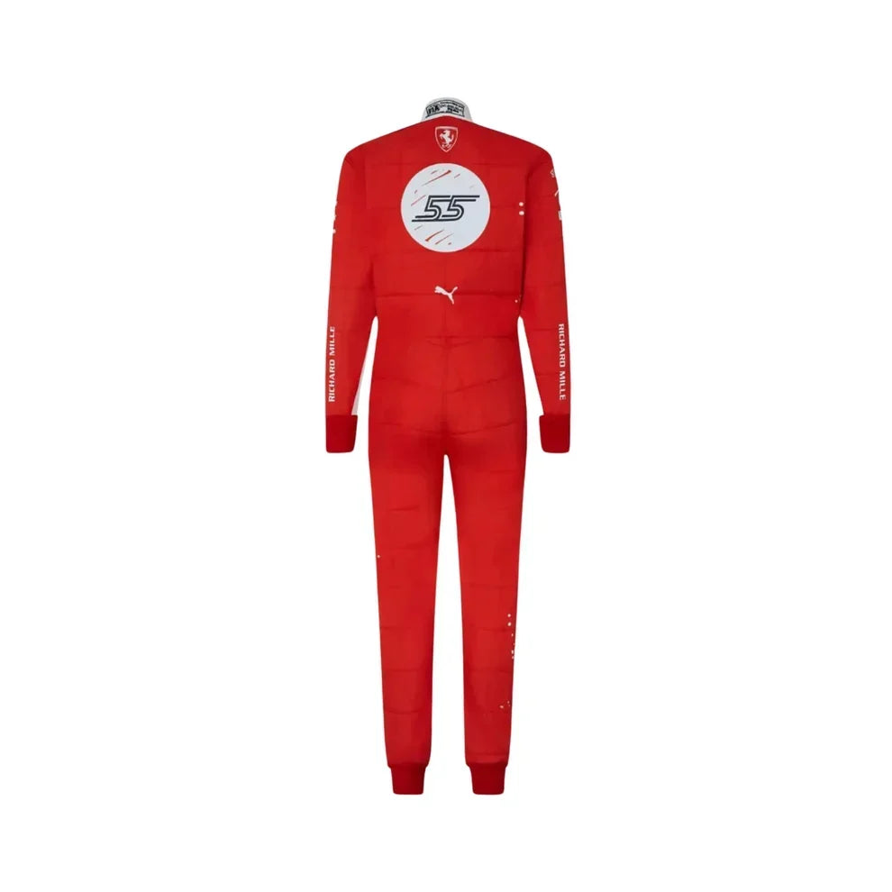 2023 Carlos Sainz las vegas GP special edition Ferrari F1 Race Suit - Fine Racewears