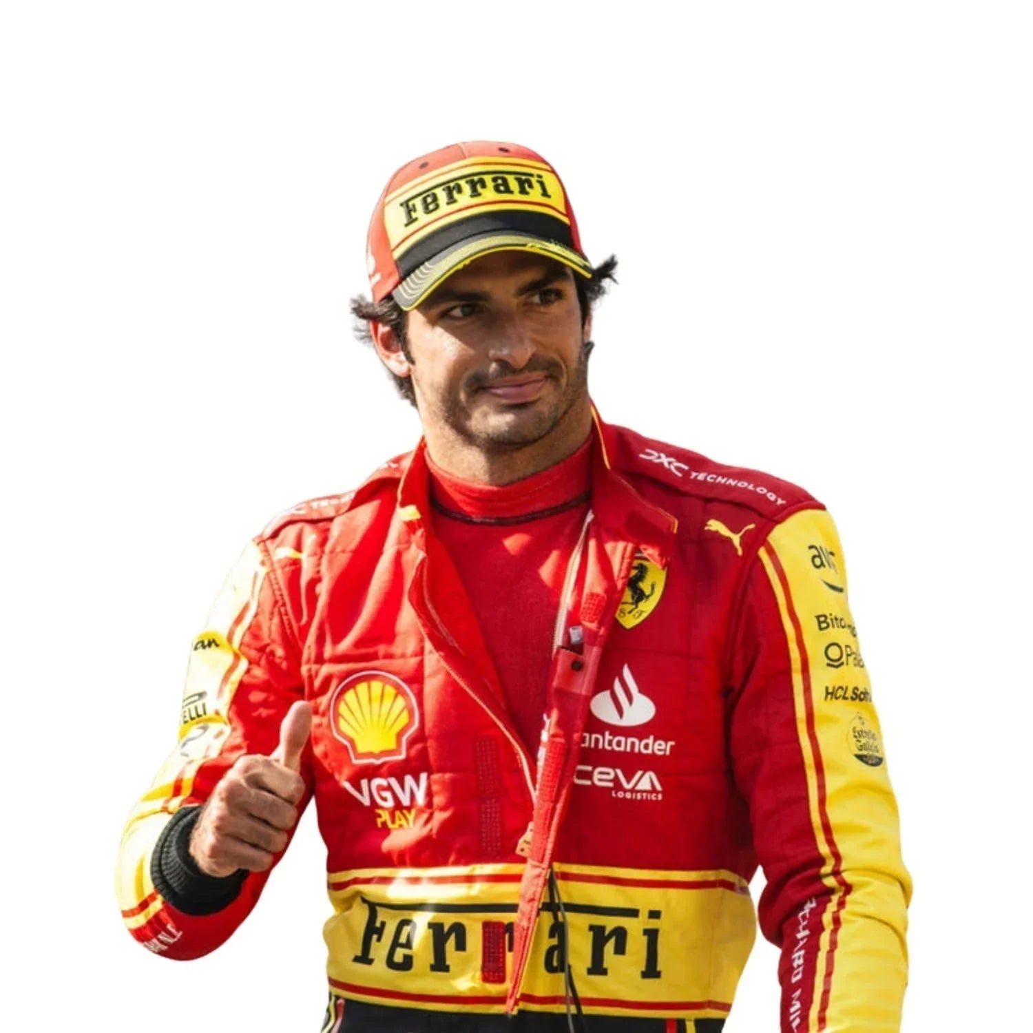 2023 Carlos Sainz Jr Monza Special Edition F1 Racing suit | Fine Racegear - Fine Racewears