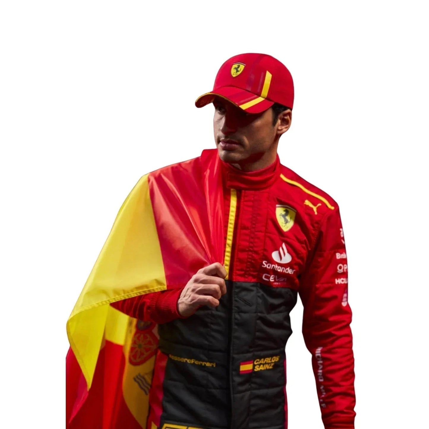 2023 Carlos Sainz Spain GP F1 Racing Suit | Fine Racegear - Fine Racewears