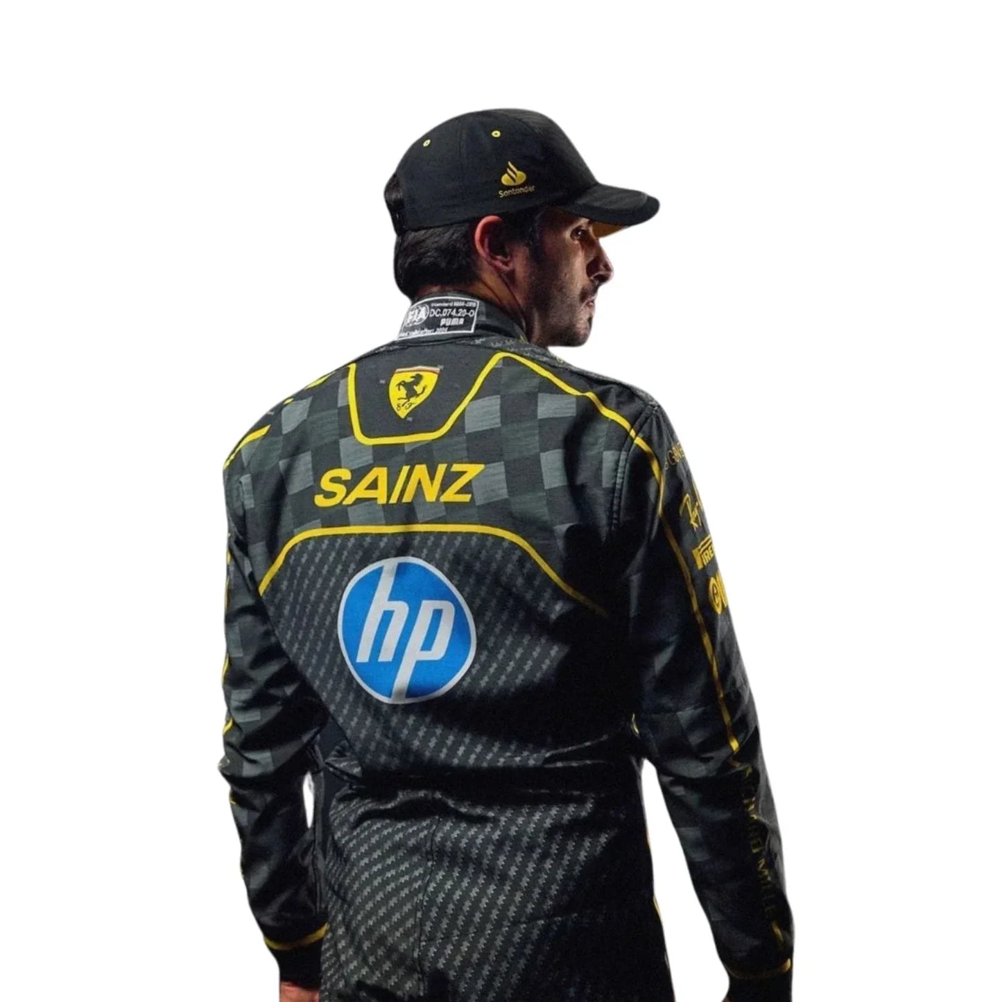 2024 Carlos Sainz Italy GP F1 Racing Suit | Fine Racegear - Fine Racewears