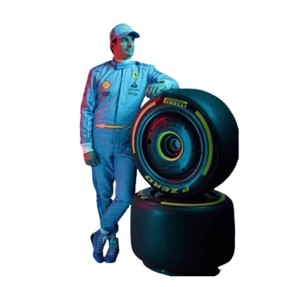 2024 Carlos Sainz Scuderia Ferrari F1 Miami Grand Prix Race Suit - Fine Racewears