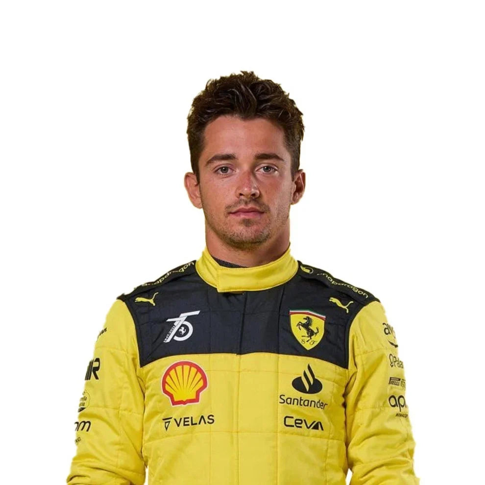 Charles Leclerc Ferrari's 75th anniversary F1 Suit Special Edition - Fine Racewears