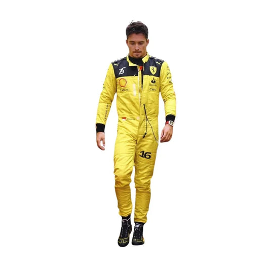 Charles Leclerc Ferrari's 75th anniversary F1 Suit Special Edition - Fine Racewears