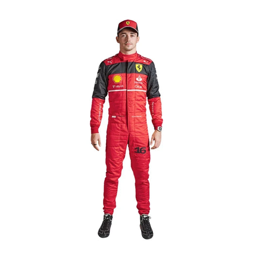 Charles Leclerc 2022 Ferrari F1 Race Suit - Fine Racewears