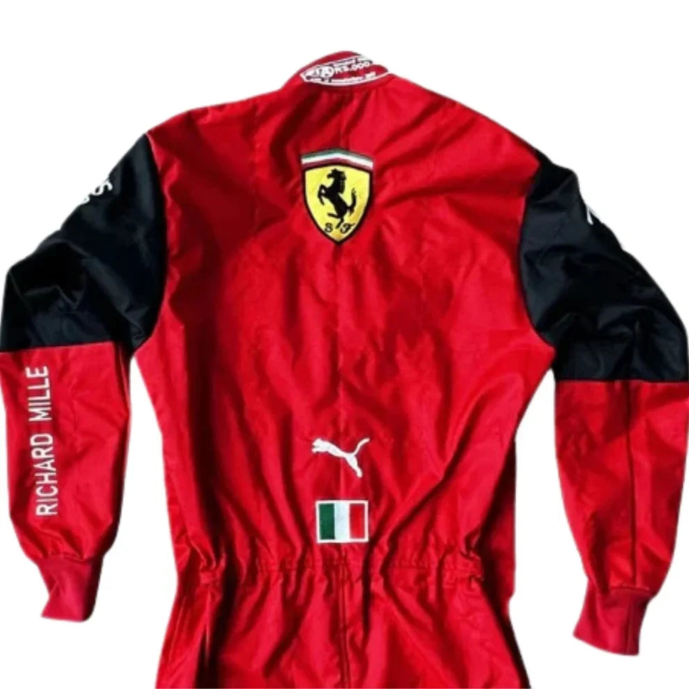 Charles Leclerc 2022 Ferrari F1 Race Suit - Fine Racewears