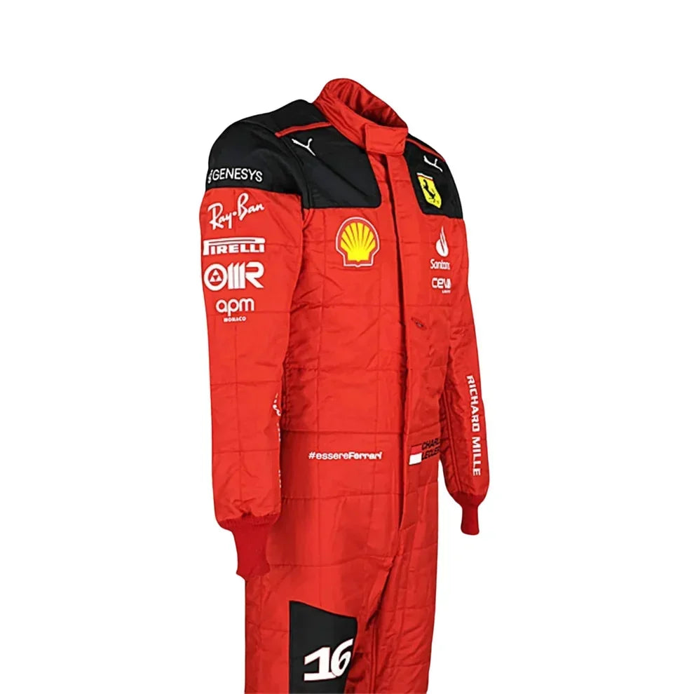2023 Charles Leclerc Scuderia Ferrari F1 Race Suit - Fine Racewears