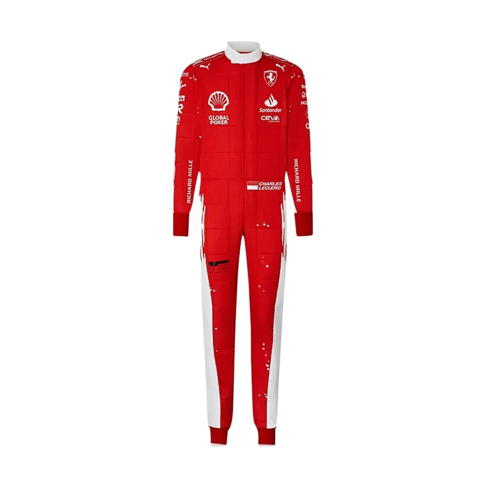2023 Charles Leclerc las vegas GP special edition Ferrari F1 Race Suit - Fine Racewears