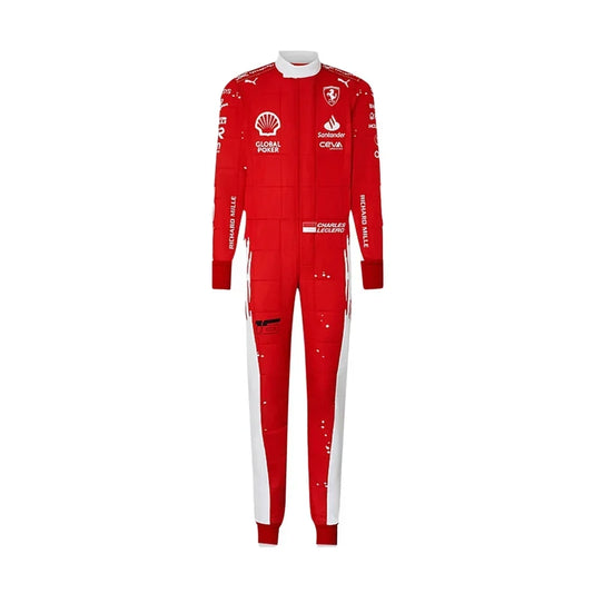 2023 Charles Leclerc las vegas GP special edition Ferrari F1 Race Suit - Fine Racewears