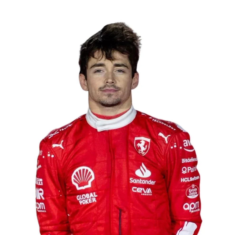 2023 Charles Leclerc las vegas GP special edition Ferrari F1 Race Suit - Fine Racewears