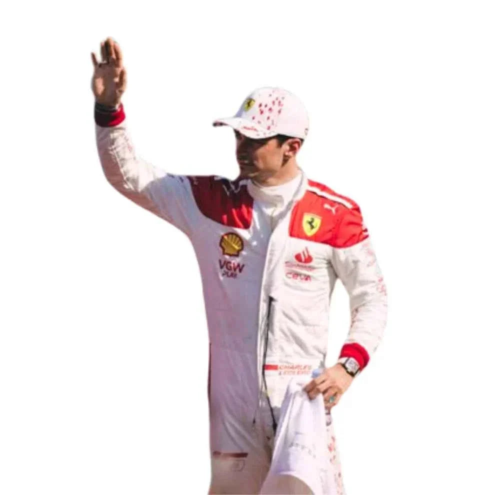 Charles Leclerc 2023 Monaco GP Ferrari F1 Racing Suit | Fine Racegeargear
