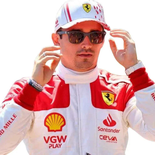 Charles Leclerc 2023 Monaco GP Ferrari F1 Racing Suit | Fine Racegeargear