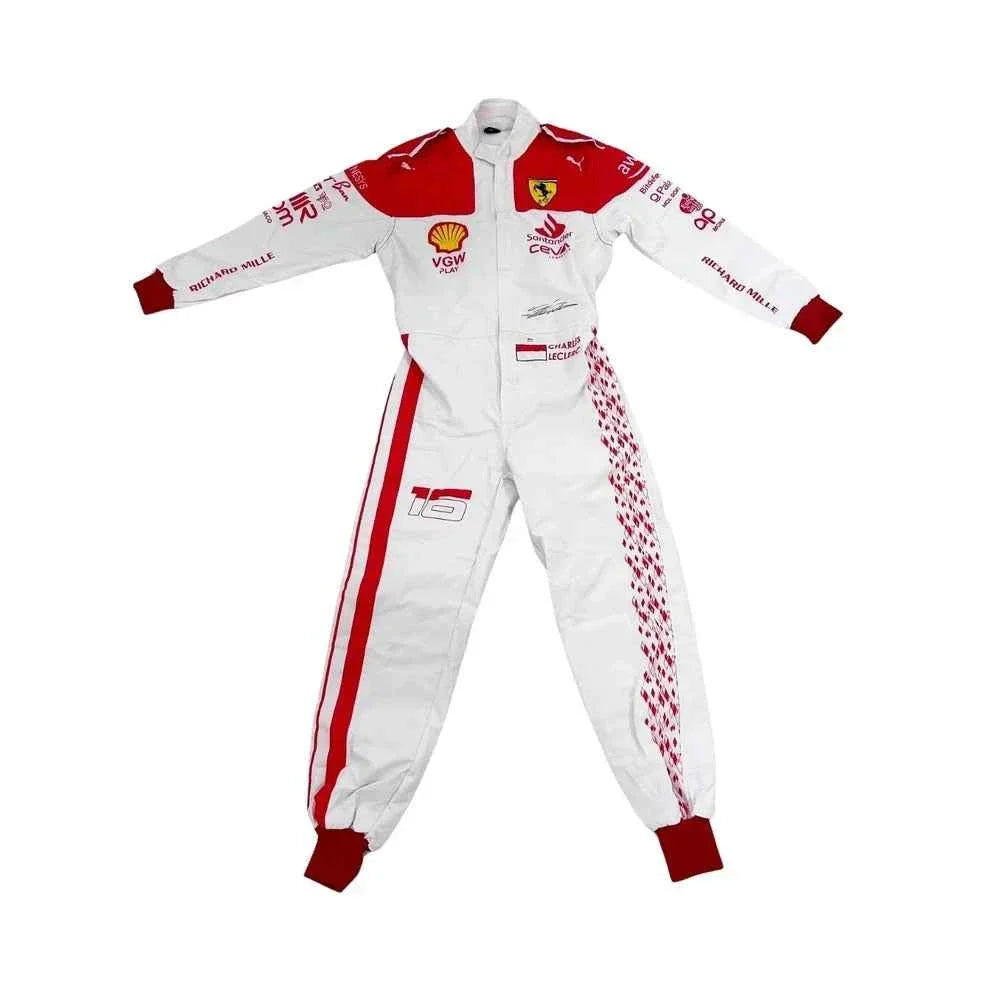 Charles Leclerc 2023 Monaco GP Ferrari F1 Racing Suit | Fine Racegeargear