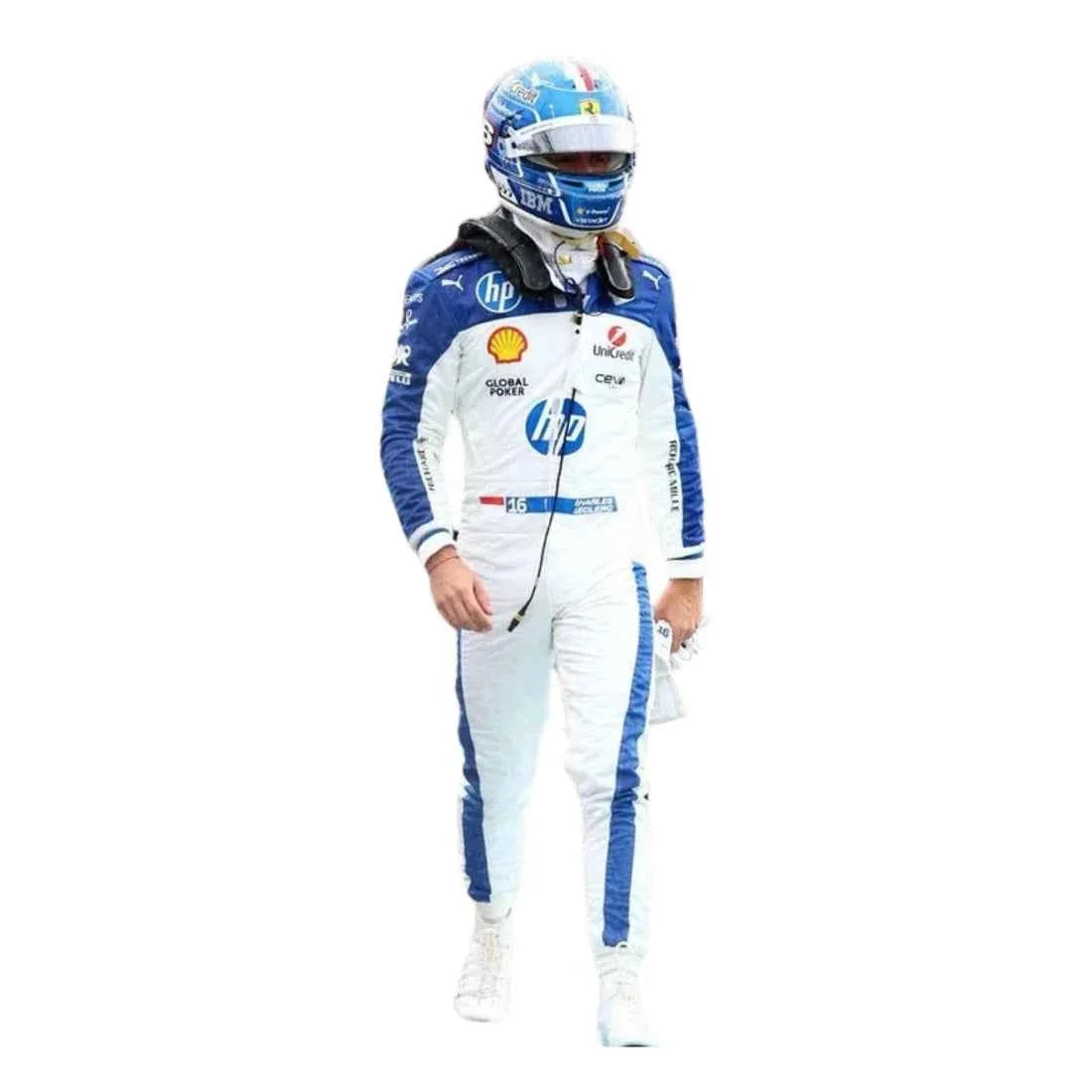 Charles Leclerc 2025 Miami GP Ferrari F1 Racing Suit | Fine Racegear
