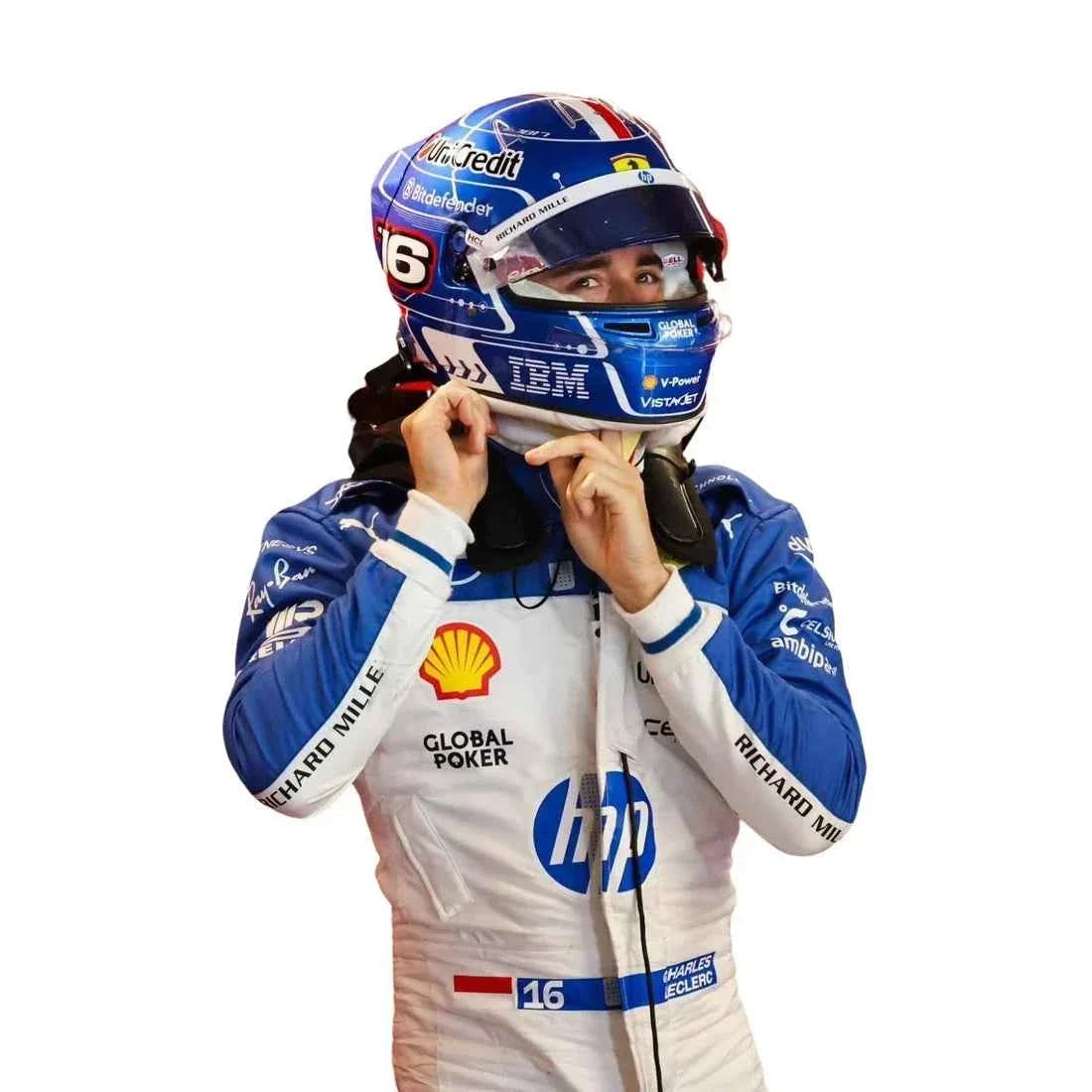 Charles Leclerc 2025 Miami GP Ferrari F1 Racing Suit | Fine Racegear