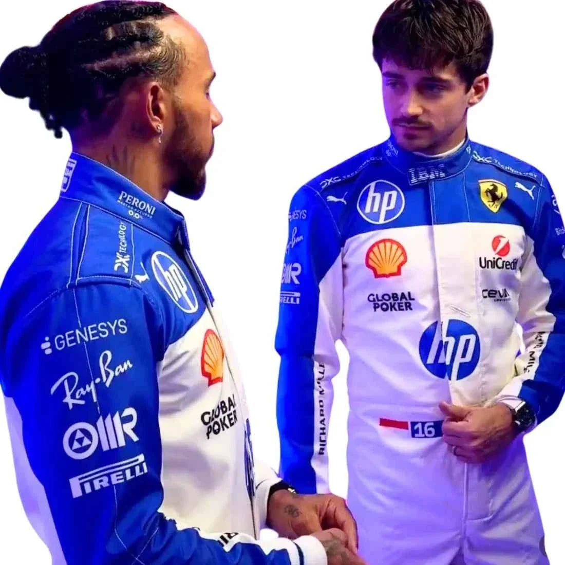 Charles Leclerc 2025 Miami GP Ferrari F1 Racing Suit | Fine Racegear