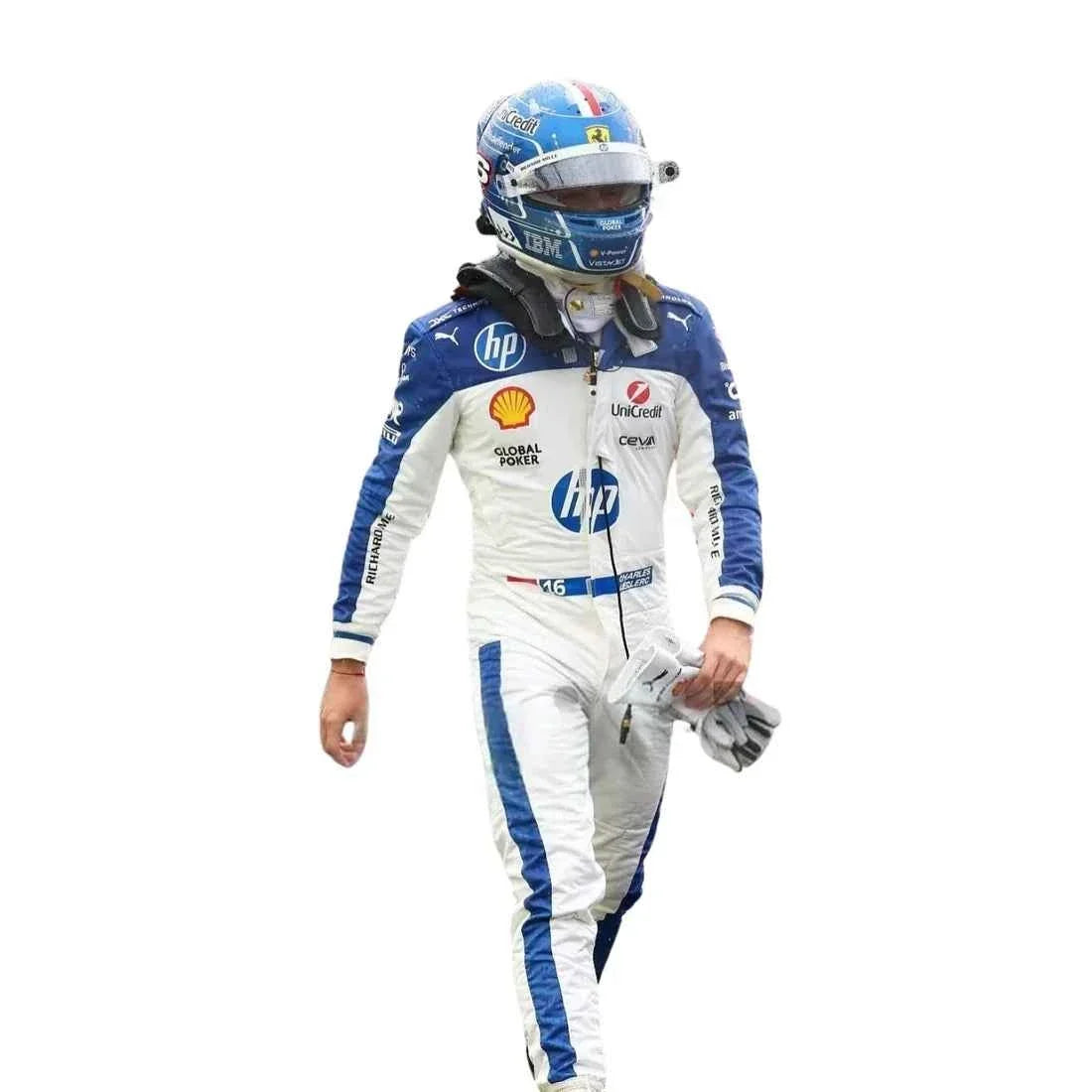 Charles Leclerc 2025 Miami GP Ferrari F1 Racing Suit | Fine Racegear