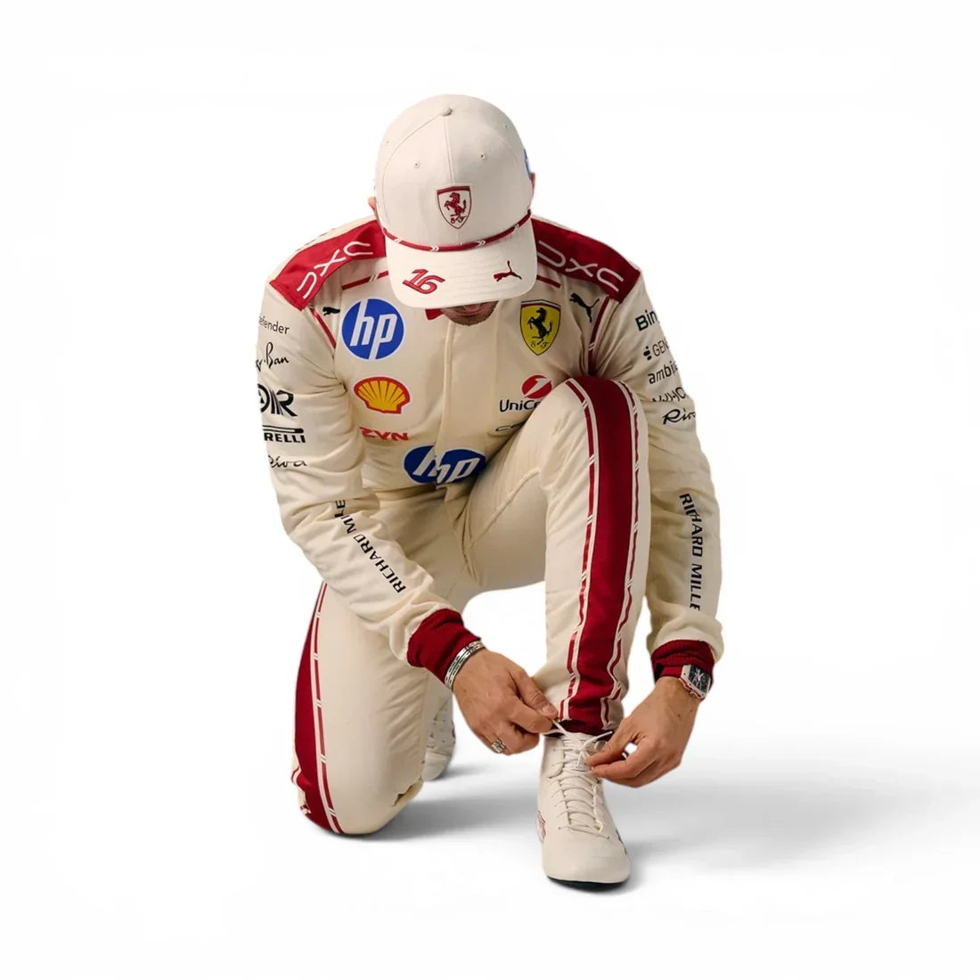 2026 Monaco Grand Prix Ferrari F1 Inspired Race Suit | Fine Racegear - Fine Racewears