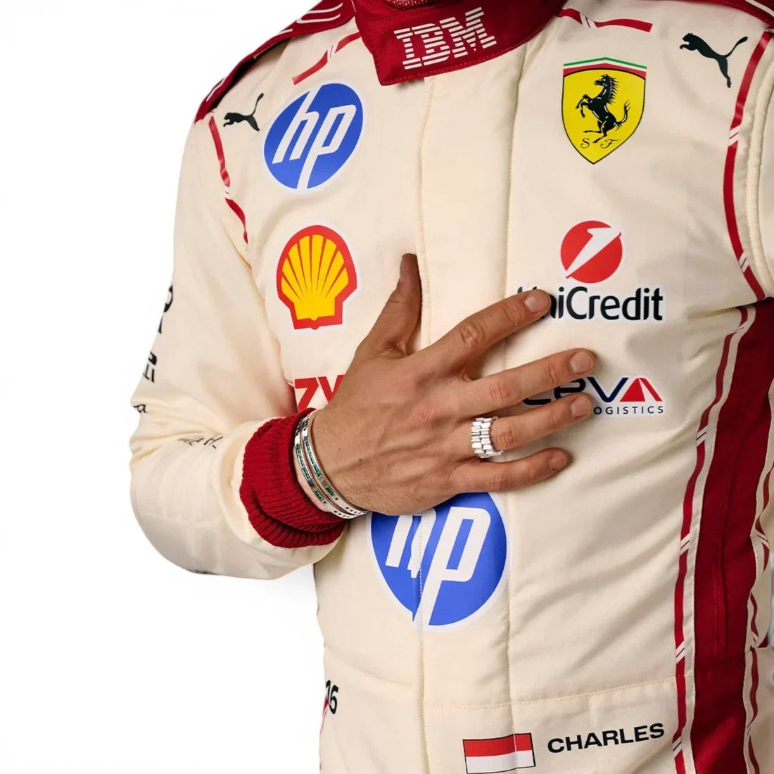 2026 Monaco Grand Prix Ferrari F1 Inspired Race Suit | Fine Racegear - Fine Racewears