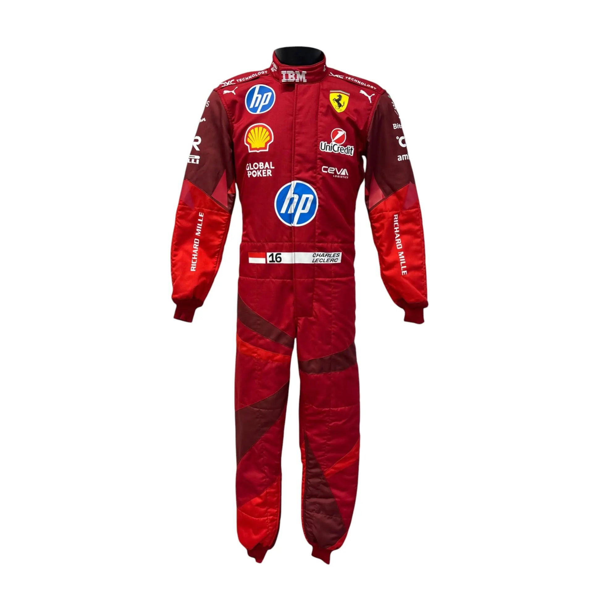 Charles Leclerc 2025 Ferrari F1 Inspired Race Suit | Fine Racegear - Fine Racewears