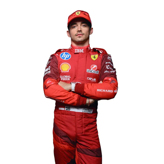 Charles Leclerc 2025 Ferrari F1 Inspired Race Suit | Fine Racegear - Fine Racewears