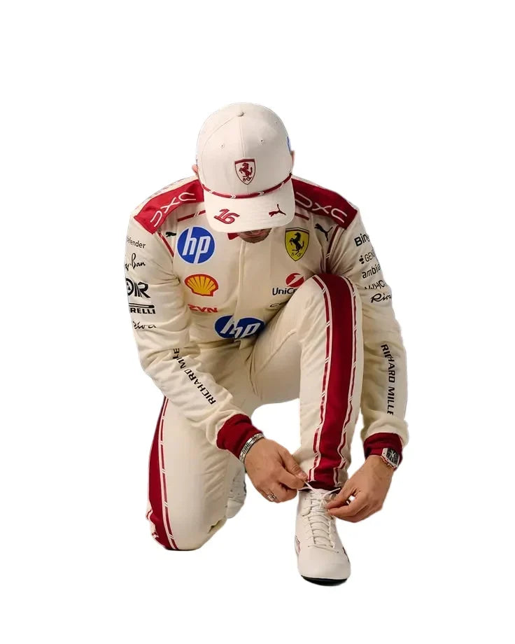 2026 Charles Leclerc Monaco GP F1 Racing Suit | Fine Racegear - Fine Racewears