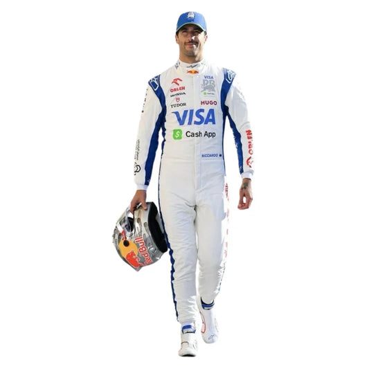 2024 Daniel Ricciardo Visa RB F1 Race Suit - Fine Racewears