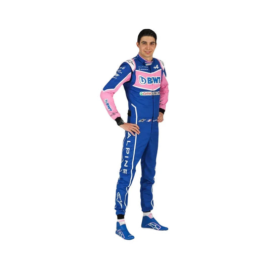 2022 Esteban Ocon BWT Alpine F1 Race Suit - Fine Racewears