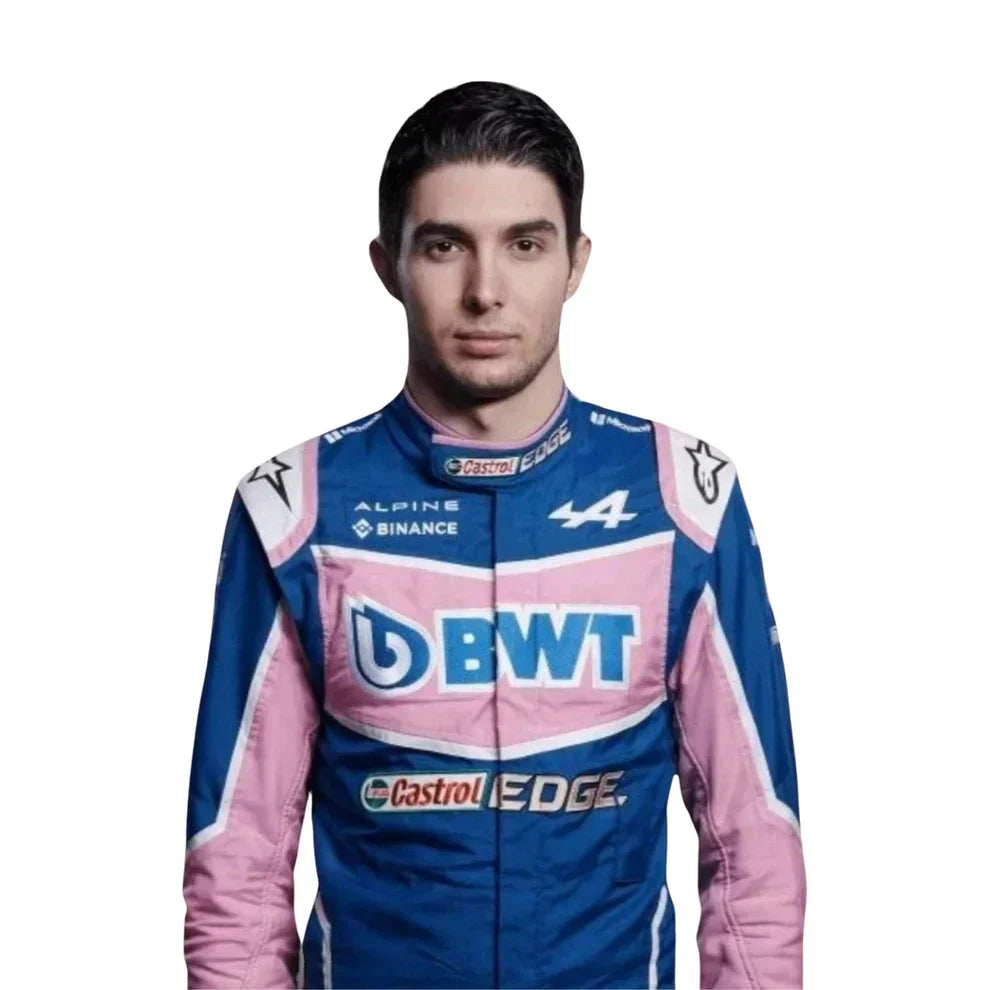 2022 Esteban Ocon BWT Alpine F1 Race Suit - Fine Racewears