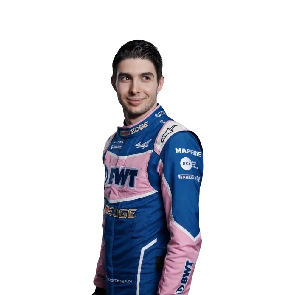 2022 Esteban Ocon BWT Alpine F1 Race Suit - Fine Racewears