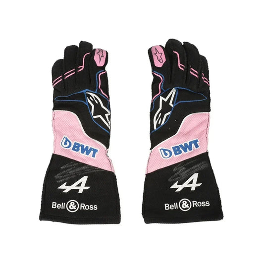 2024 Pierre Gasly BWT Alpine F1 Race Gloves - Fine Racewears
