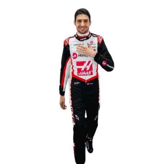 Esteban Ocon 2024 Emilia Romagna GP Haas F1 Racing Suit