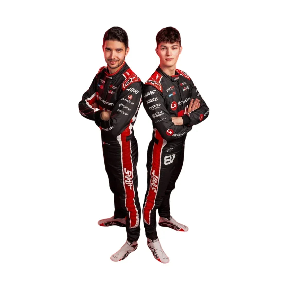 2025 Oliver Bearman Hass F1 Race Suit - Fine Racewears