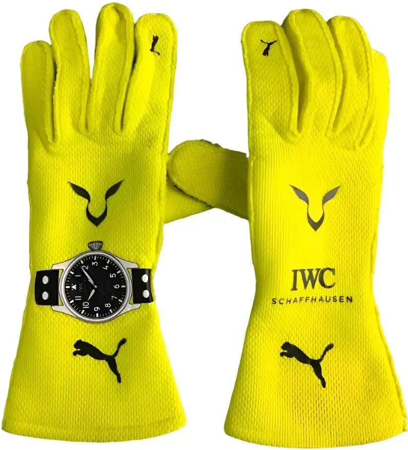 2024 Lewis Hamilton Mercedes F1 Race Gloves - Fine Racewears