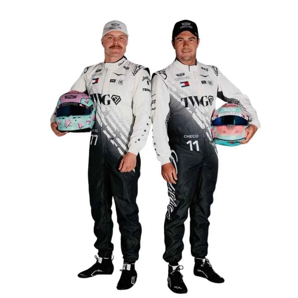 2026 F1 Racing Costume Worn By Valtteri Bottas and Sergio Perez - Miami GP