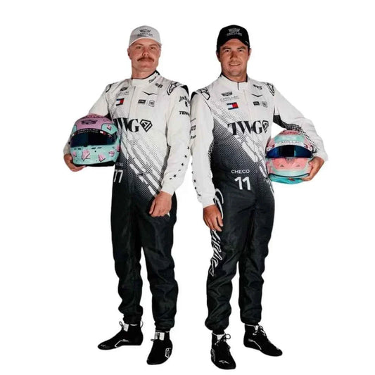 2026 F1 Racing Costume Worn By Valtteri Bottas and Sergio Perez - Miami GP